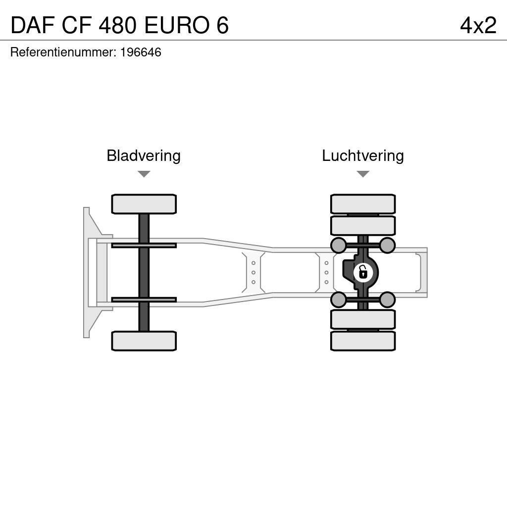 DAF CF 480 EURO 6 Tractor Units