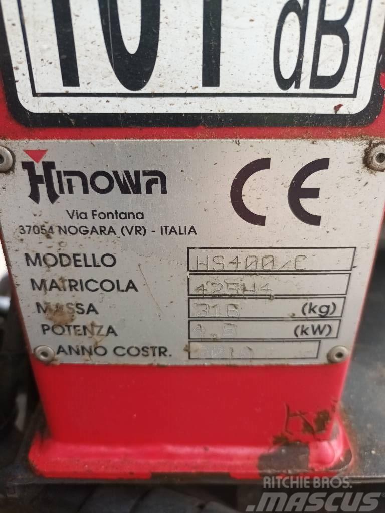 Hinowa HS 1100 ja HS400 minidumpperi Tracked dumpers