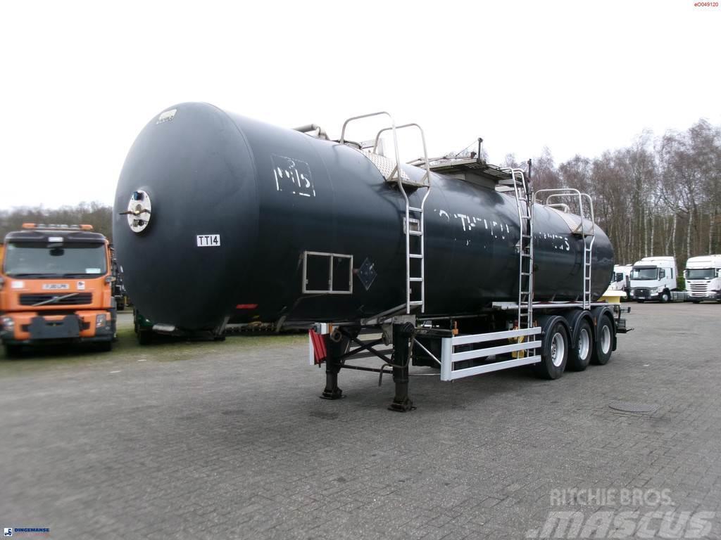 Magyar Chemical tank inox 37.4 m3 / 1 comp / ADR 30/11/20 Tanker semi-trailers