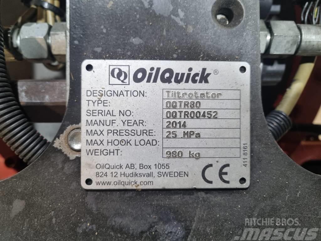  OilQuick/Rototilt OQTR80 tiltrotator Rotators