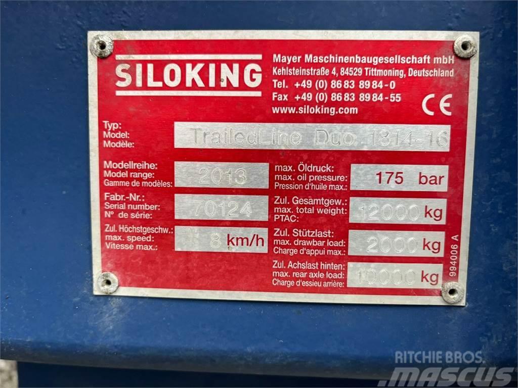 Siloking TRAILED LINE DUO 1814 Mixer feeders