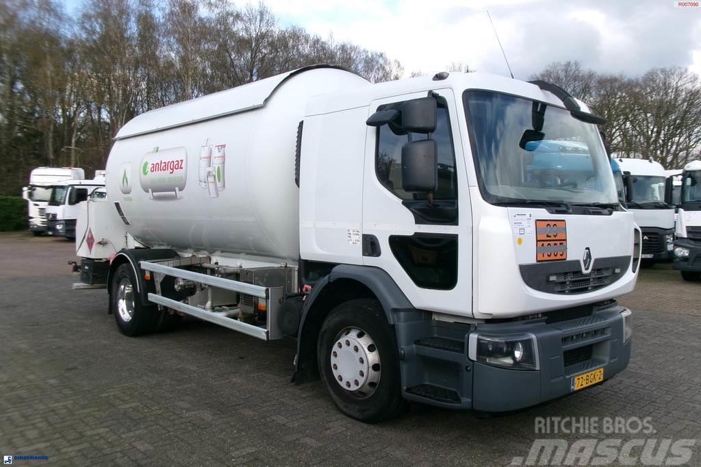 Renault Premium 270 dxi 4x2 gas tank 19 m3 Tanker trucks