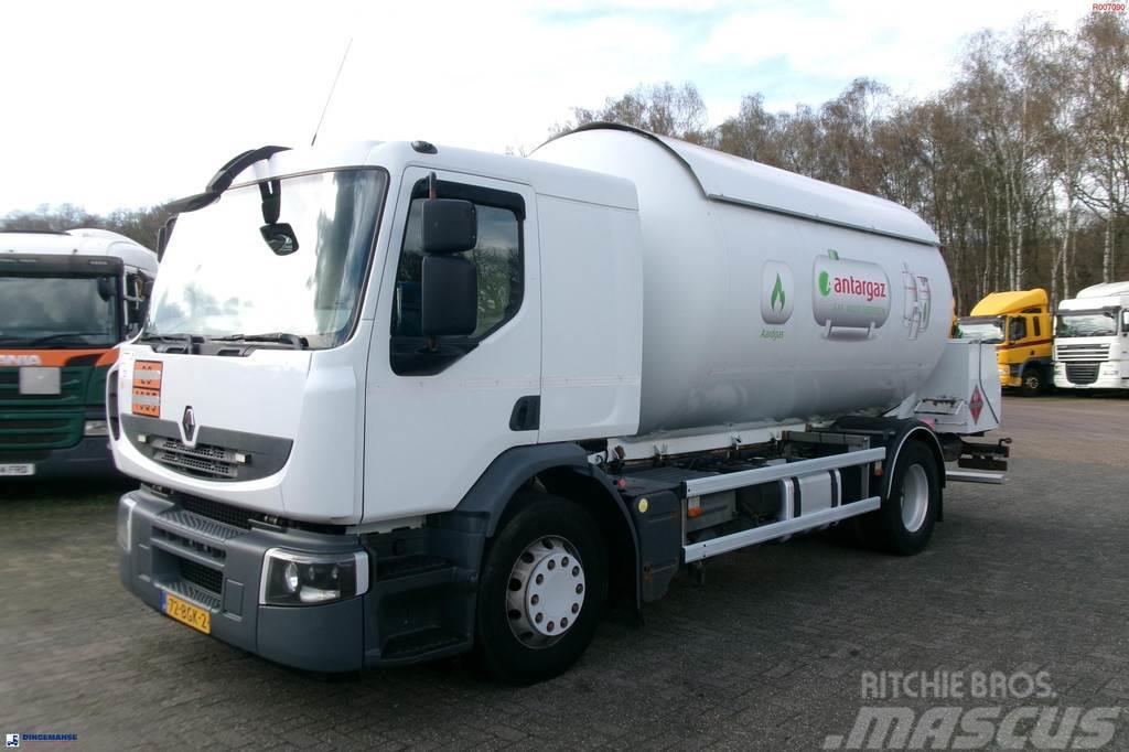 Renault Premium 270 dxi 4x2 gas tank 19 m3 Tanker trucks