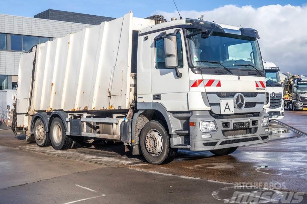 Mercedes-Benz ACTROS 2632 L-MP3+FAUN Waste trucks