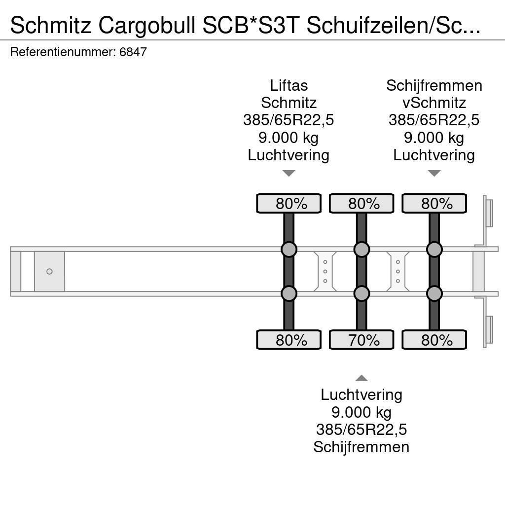 Schmitz Cargobull SCB*S3T Schuifzeilen/Schuifdak Liftas Schijfremmen Curtainsider semi-trailers