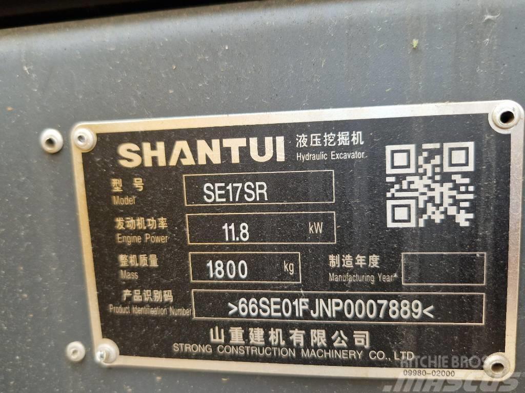 Shantui SE17SR Mini excavators < 7t (Mini diggers)