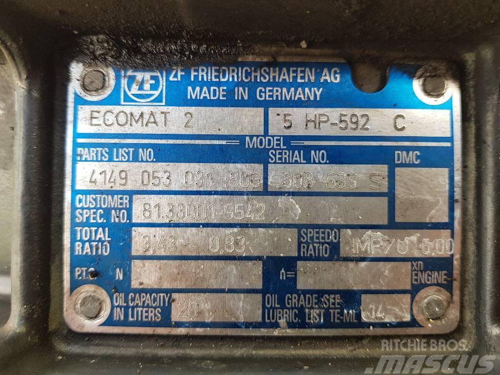 ZF Ecomat 2 5 HP-592C Transmission