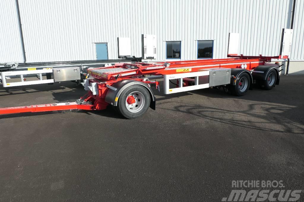 Kilafors 2424 års Omgående leverans 3axl Lavett Tipp Demountable trailers