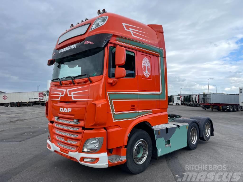 DAF XF510 6x2 Double Bogie Super Space Cab Hydr. Tractor Units