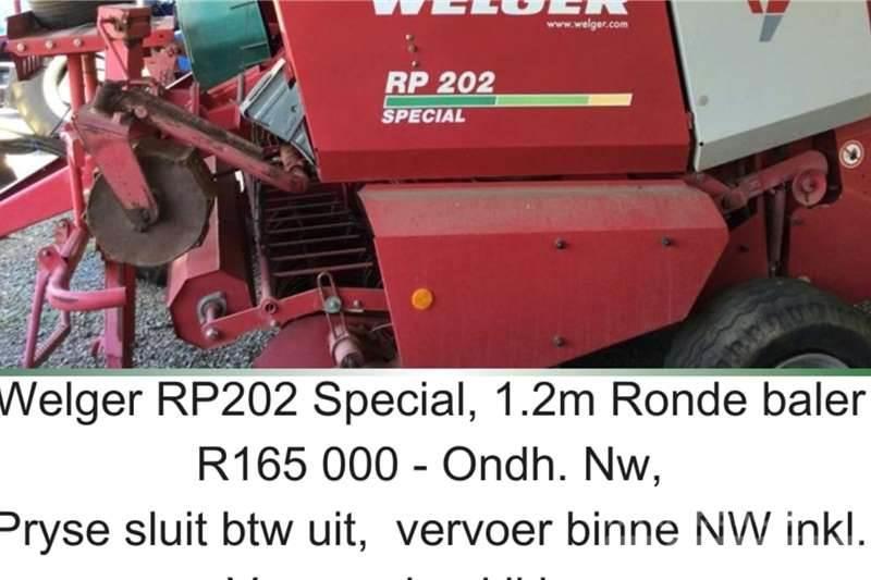 Welger RP202 special - 1.2m Other trucks