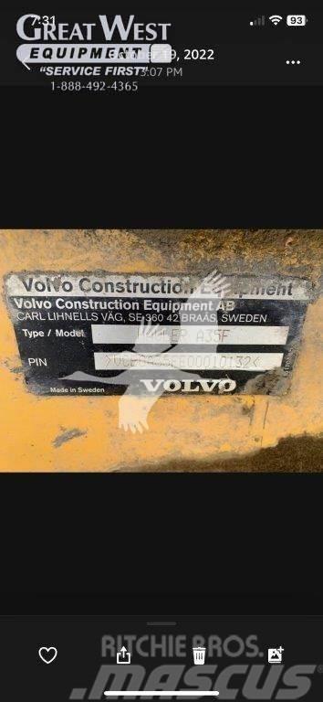Volvo A35F Articulated Dump Trucks (ADTs)
