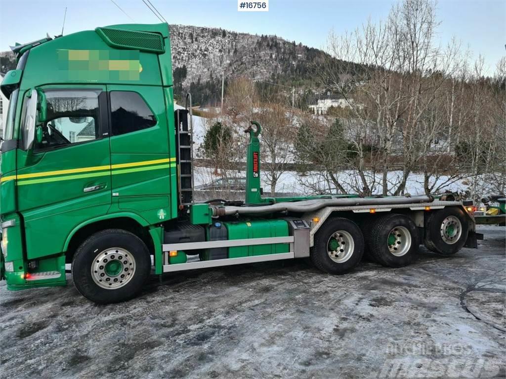 Volvo FH 8x4 hooklift truck w/ 24h multilift and compres Hook lift trucks