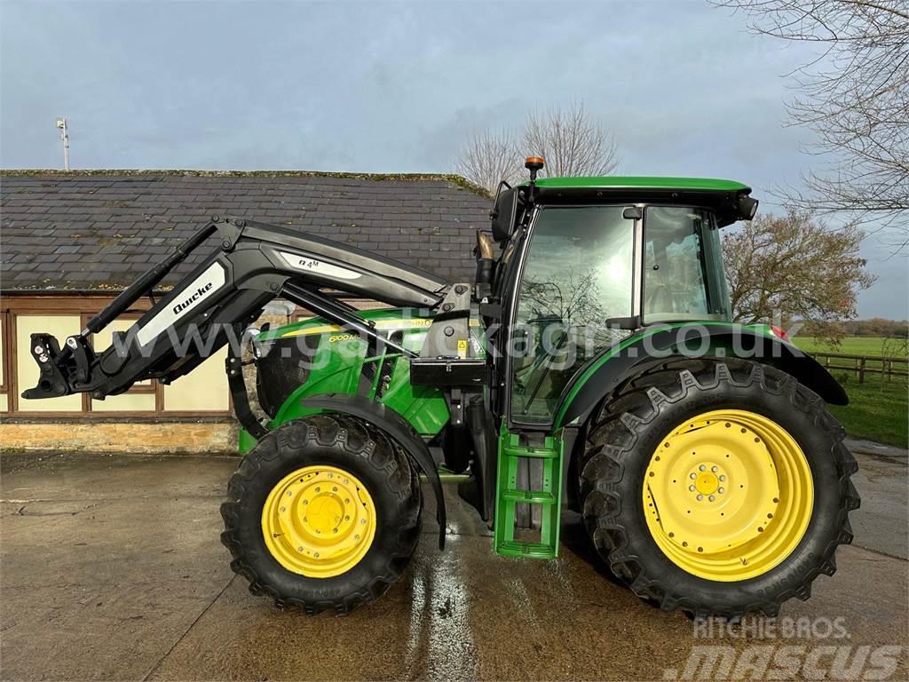 John Deere 6100MC Tractor c/w 2019 Quicke Q4M Loader Tractors