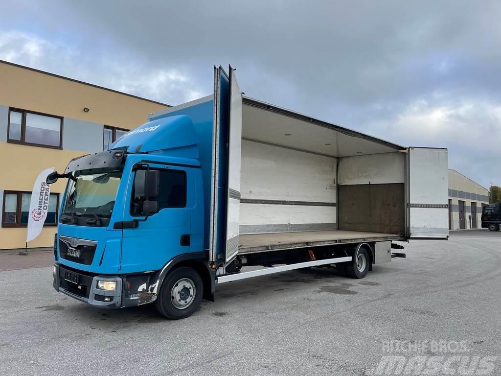 MAN TGL 12.200 4x2 EURO6 + SIDE OPENING Box body trucks