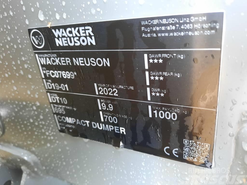 Wacker Neuson DT 10 Tracked dumpers