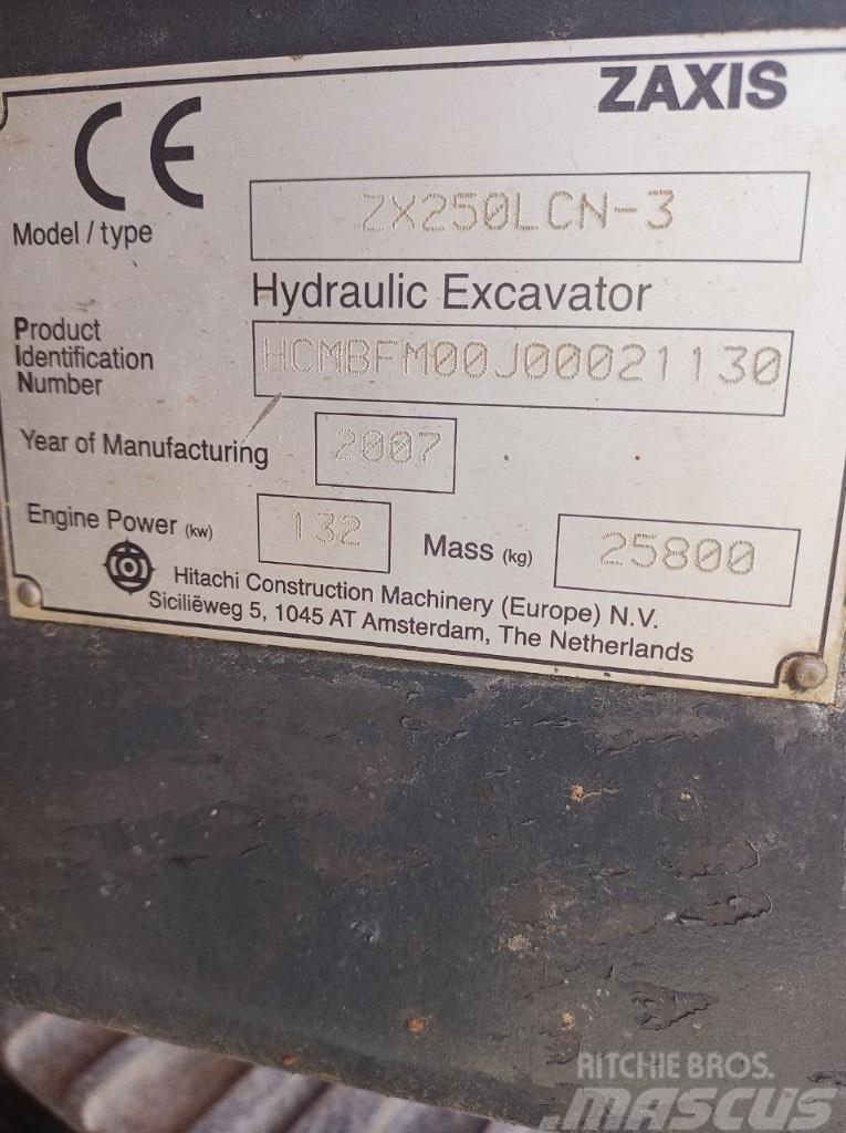 Hitachi ZX 250 LC N-3 Crawler excavators