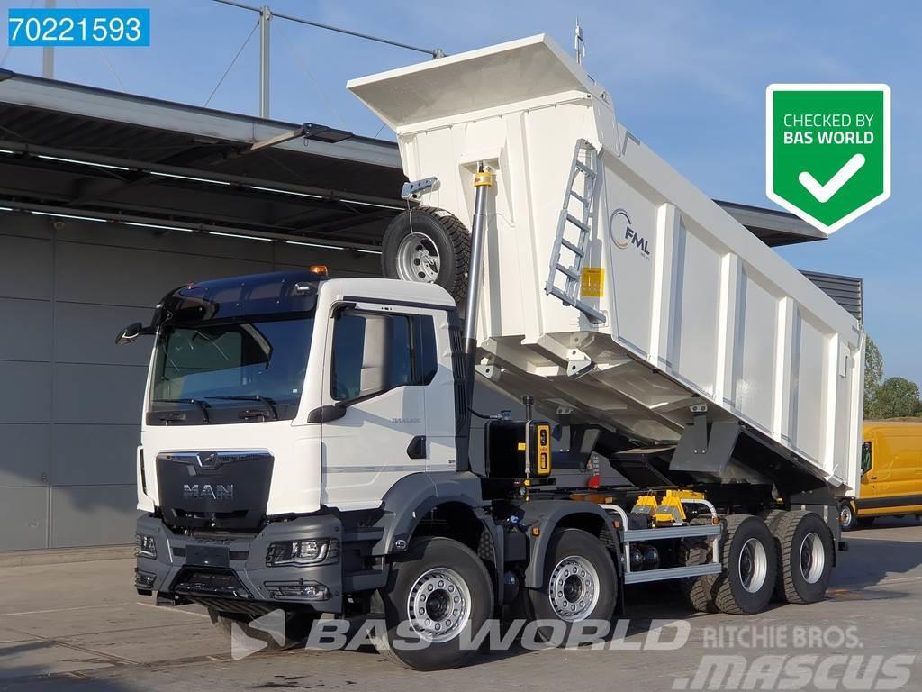 MAN TGS 41.400 8X4 NEW! Euro 5 Manual 25m3 Steelsuspen Tipper trucks