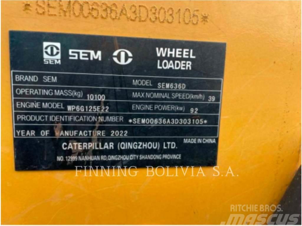 SEM MACHINERY SEM636D STD Wheel loaders