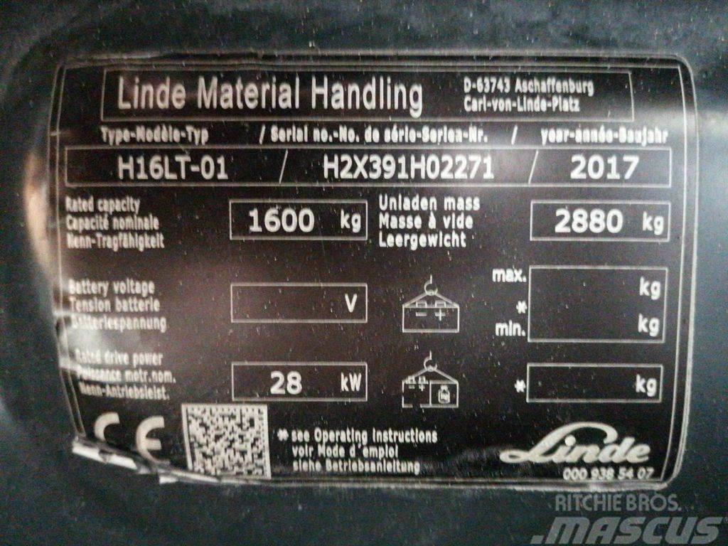 Linde H16LT-01 LPG trucks