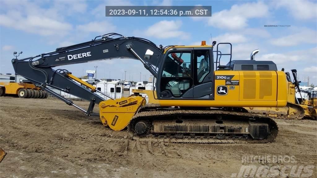 John Deere 210G LC Crawler excavators
