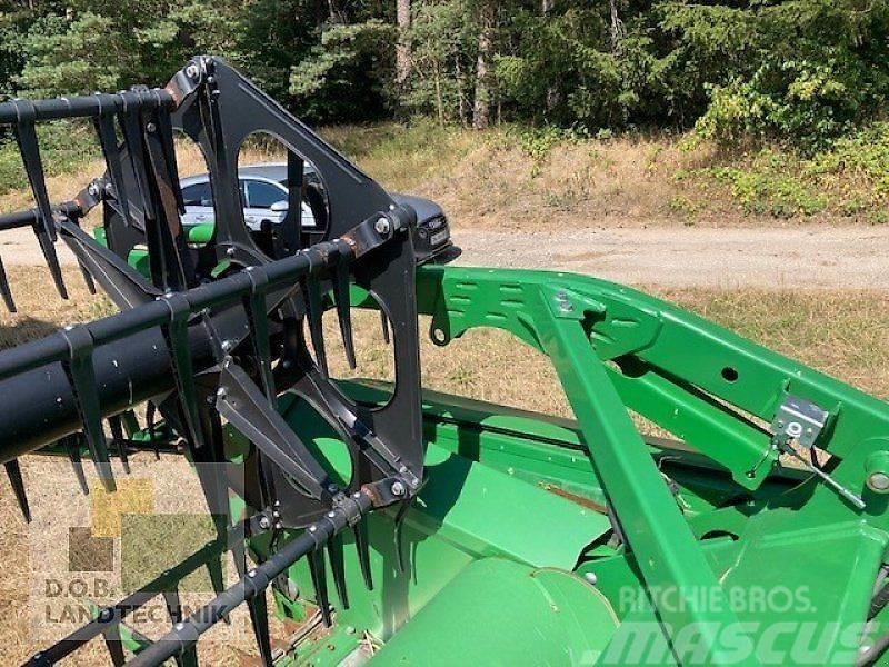 John Deere 640X mit Schneidwerkswagen Combine harvester accessories