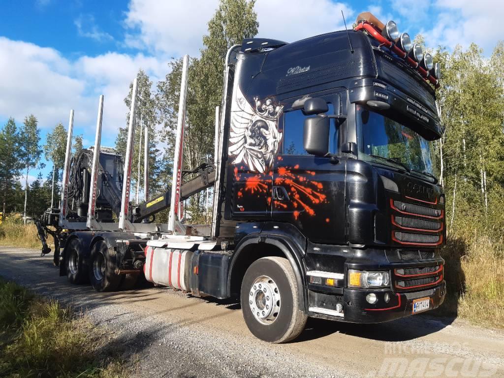 Scania R 620 6x4 Timber trucks