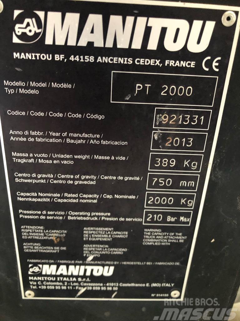 Manitou PT2000 Other attachments and components