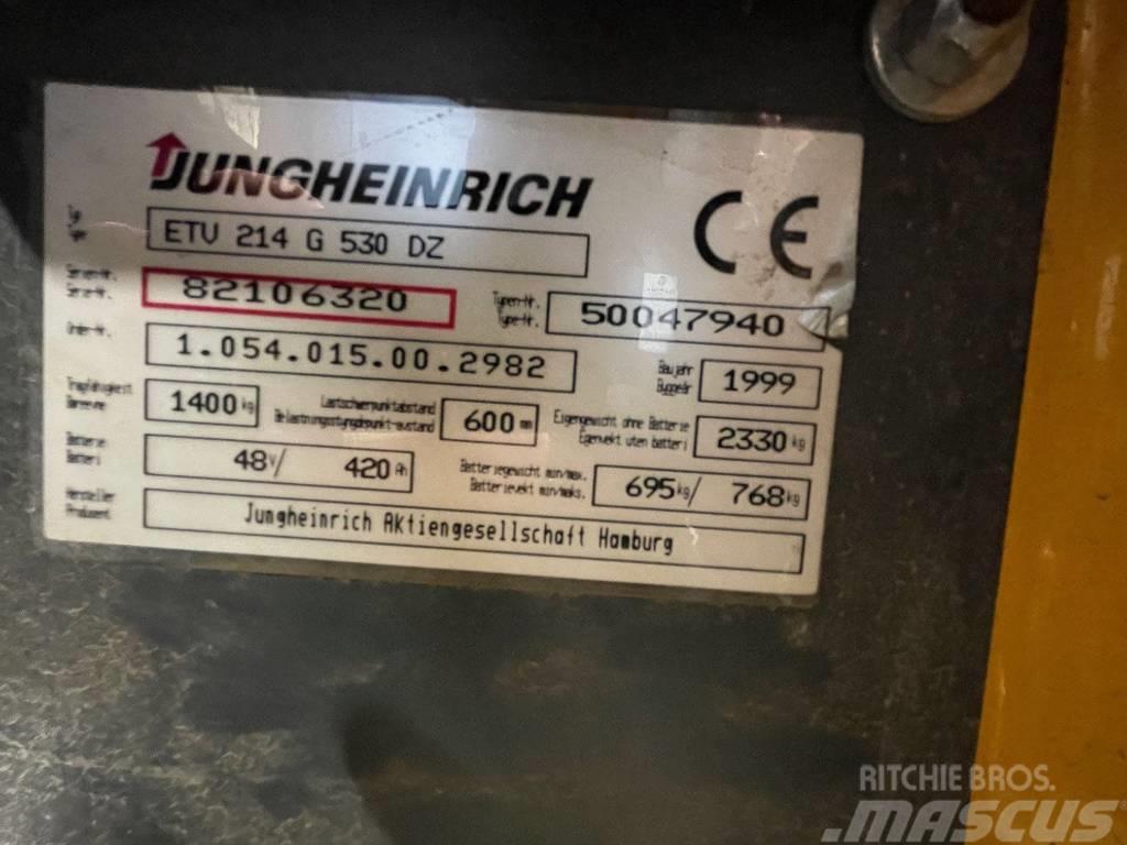 Jungheinrich ETV 214 G 530 DZ Reach trucks