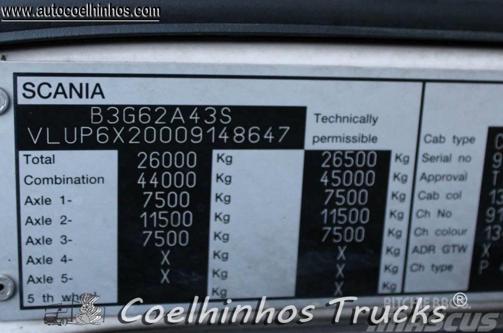 Scania P 380  Retarder Curtainsider trucks