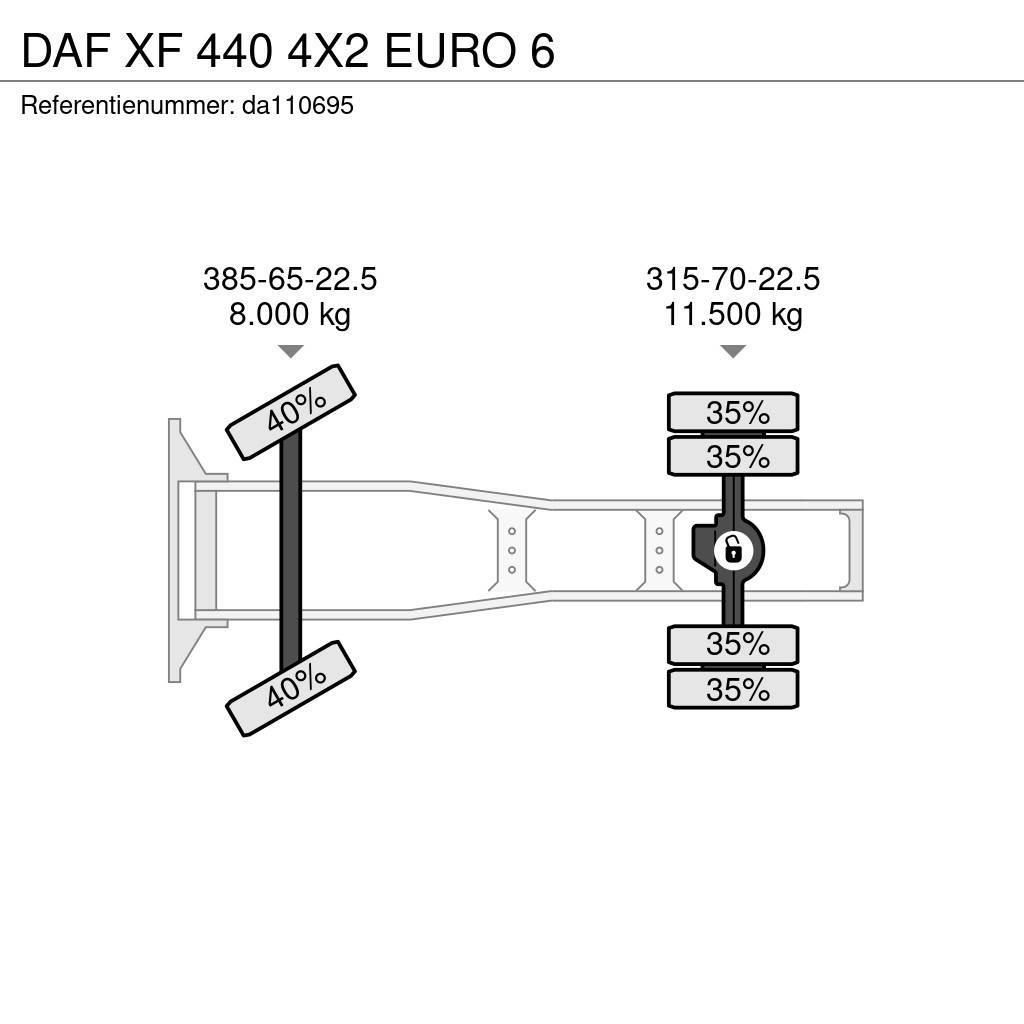 DAF XF 440 4X2 EURO 6 Tractor Units