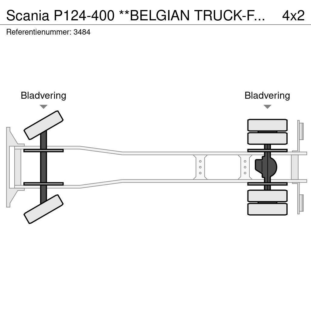 Scania P124-400 **BELGIAN TRUCK-FULL STEEL** Tipper trucks