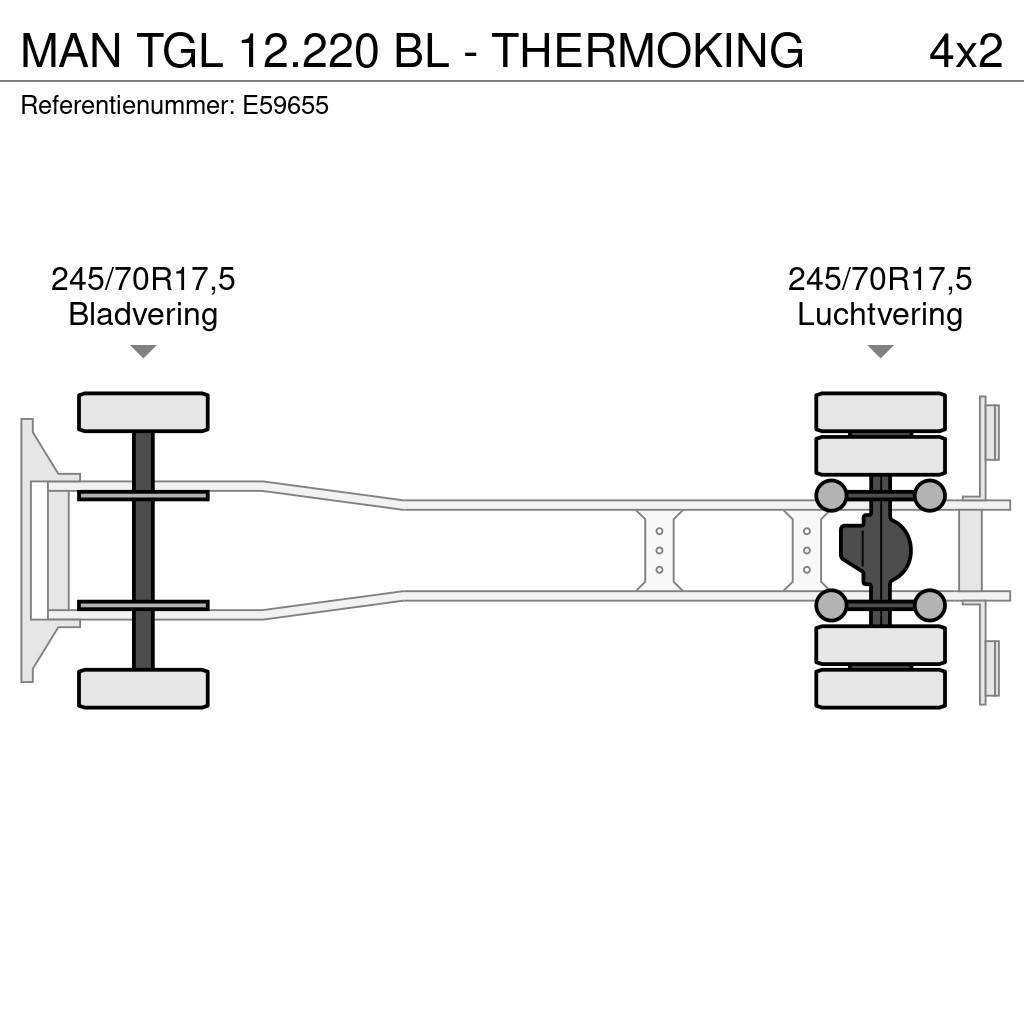 MAN TGL 12.220 BL - THERMOKING Temperature controlled trucks