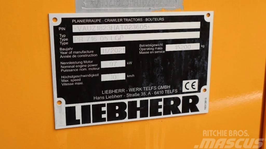 Liebherr PR 716 LGP | 3-SHANK RIPPER | 147 HOURS! Crawler dozers