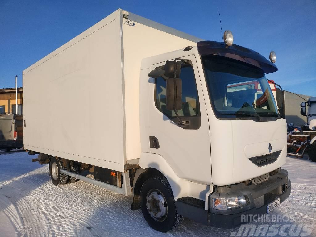 Renault Midlum 180 235tkm, huoltohyllyt Box body trucks