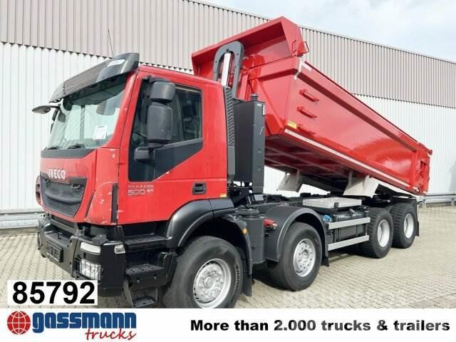 Iveco Trakker AD410T50 8x4, Stahlmulde ca. 16m³, hydr. Other trucks