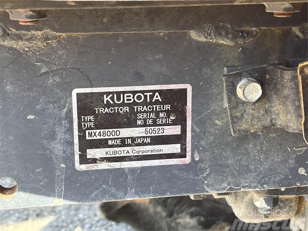 Kubota MX4800D Tractors