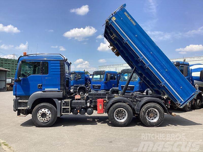 MAN TGS 26.440 6x4 BB Schalter €6 Intarder Meiller Tipper trucks