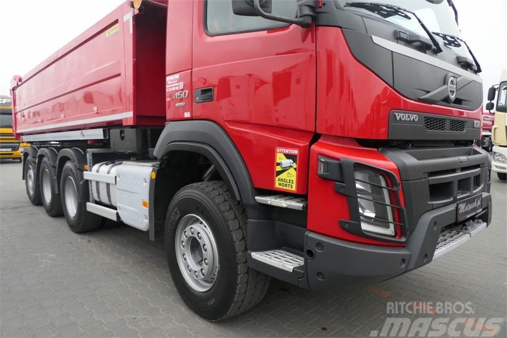 Volvo FMX 450 / 8x4 /  2 STR. WYWROTKA / TRIDEM / OŚ SKR Tipper trucks