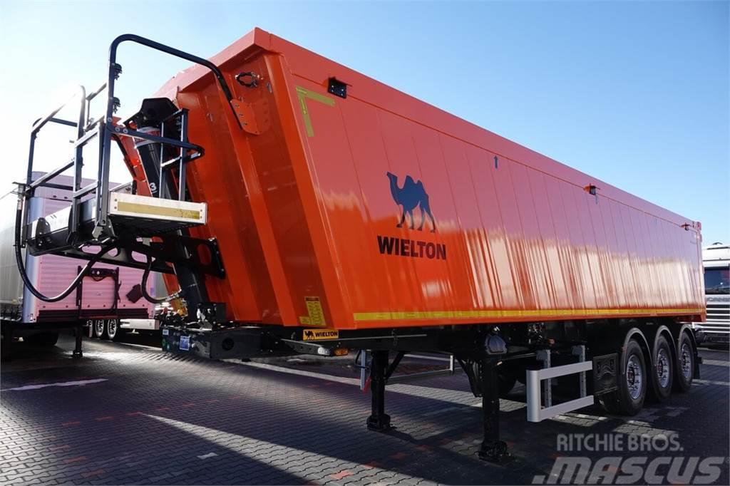 Wielton NOWA 2024 R / WYWROTKA 41 M3 /  MULDA ALUMINIOWA / Tipper semi-trailers