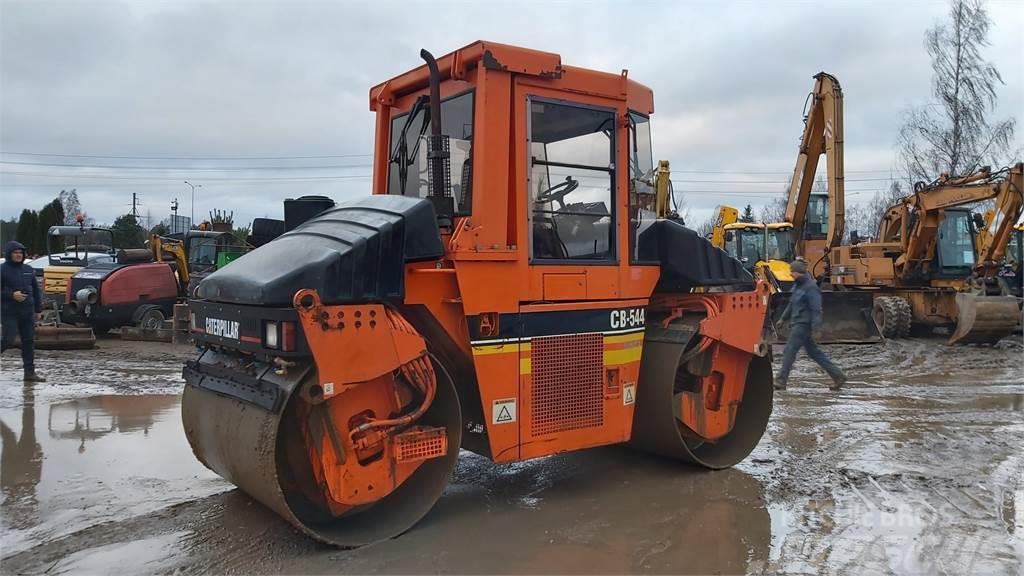 CAT CB544 Twin drum rollers