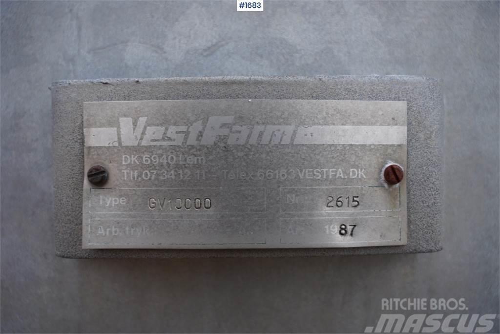 VestFarm GV10000 Other fertilizing machines and accessories