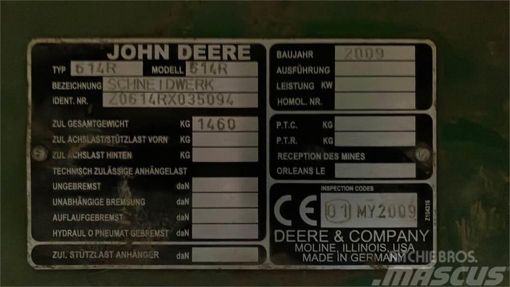 John Deere 614R Combine harvester accessories
