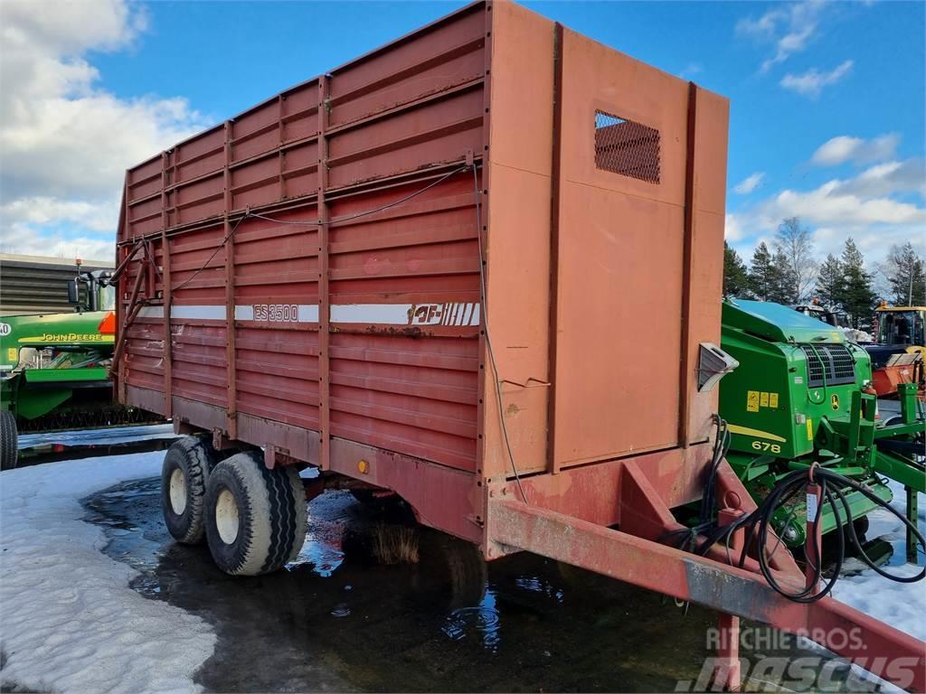  JF/Kongskilde ES3500 UTAN HACK Self loading trailers