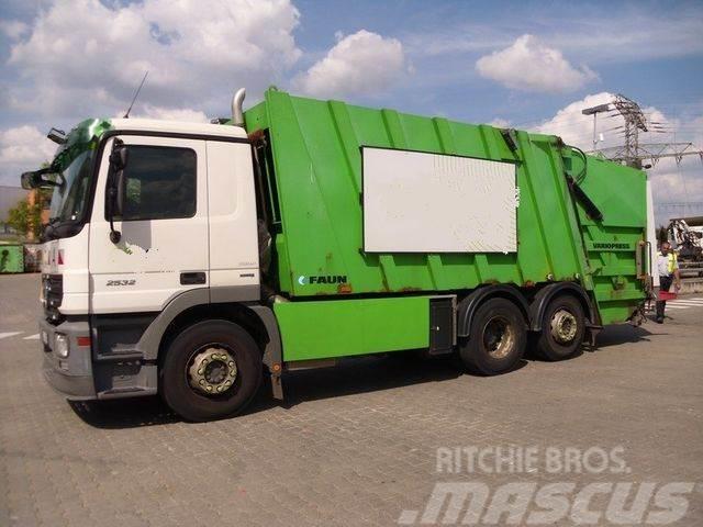 Mercedes-Benz Actros 2532 L 6x2 / Faun Variopress 522 Waste trucks