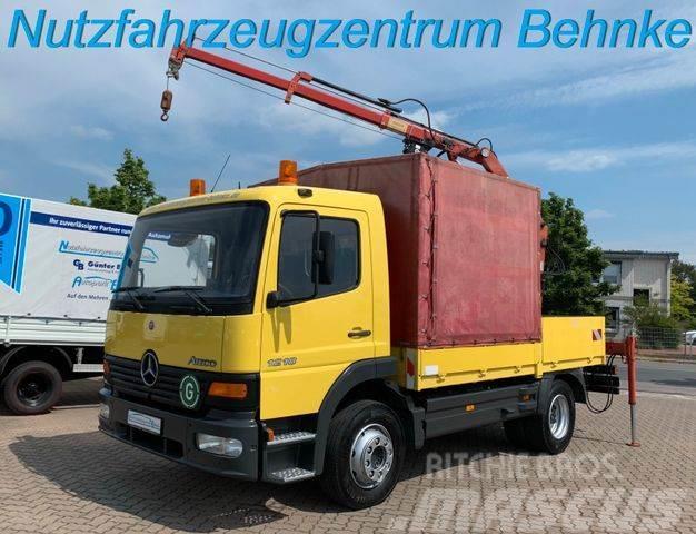 Mercedes-Benz Atego 1218 BB/Kran HIAB 035-2+Winde/ org. KM Crane trucks