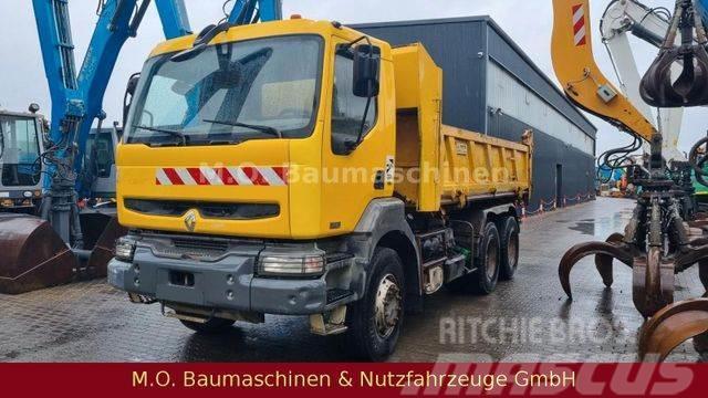 Renault Kerax 370 dci / 6x4 / Bordmatik / 3.Seitenkipper Tipper trucks