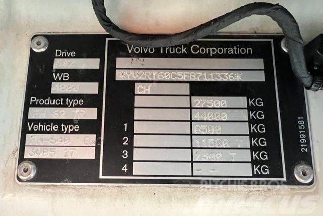 Volvo FH-540 6x2 LBW Curtainsider trucks