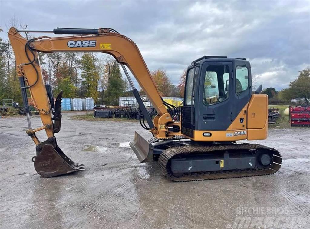 CASE CX80 Mini excavators < 7t (Mini diggers)