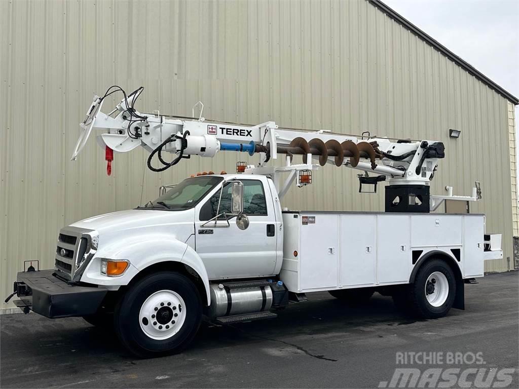 Ford F-750 Mobile drill rig trucks