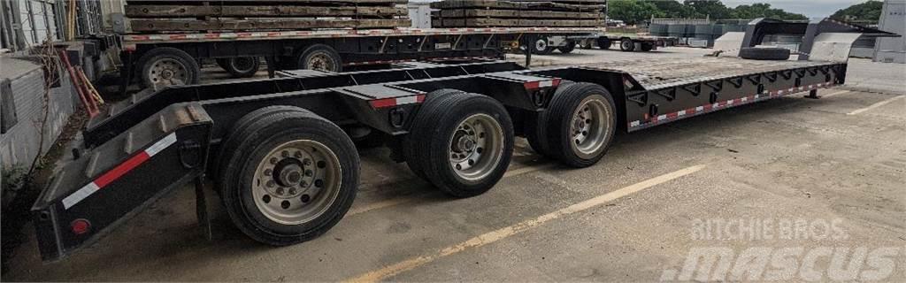 Nuttall 50 TON DOUBLE DROP Low loader-semi-trailers
